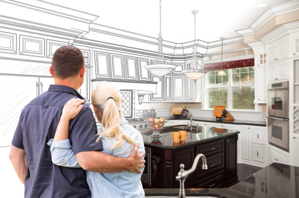 Professional Backsplash Installation technician working in Englewood, OH